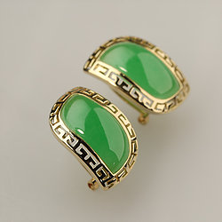 Jade Earring 15