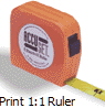 Print 1:1 Ruler